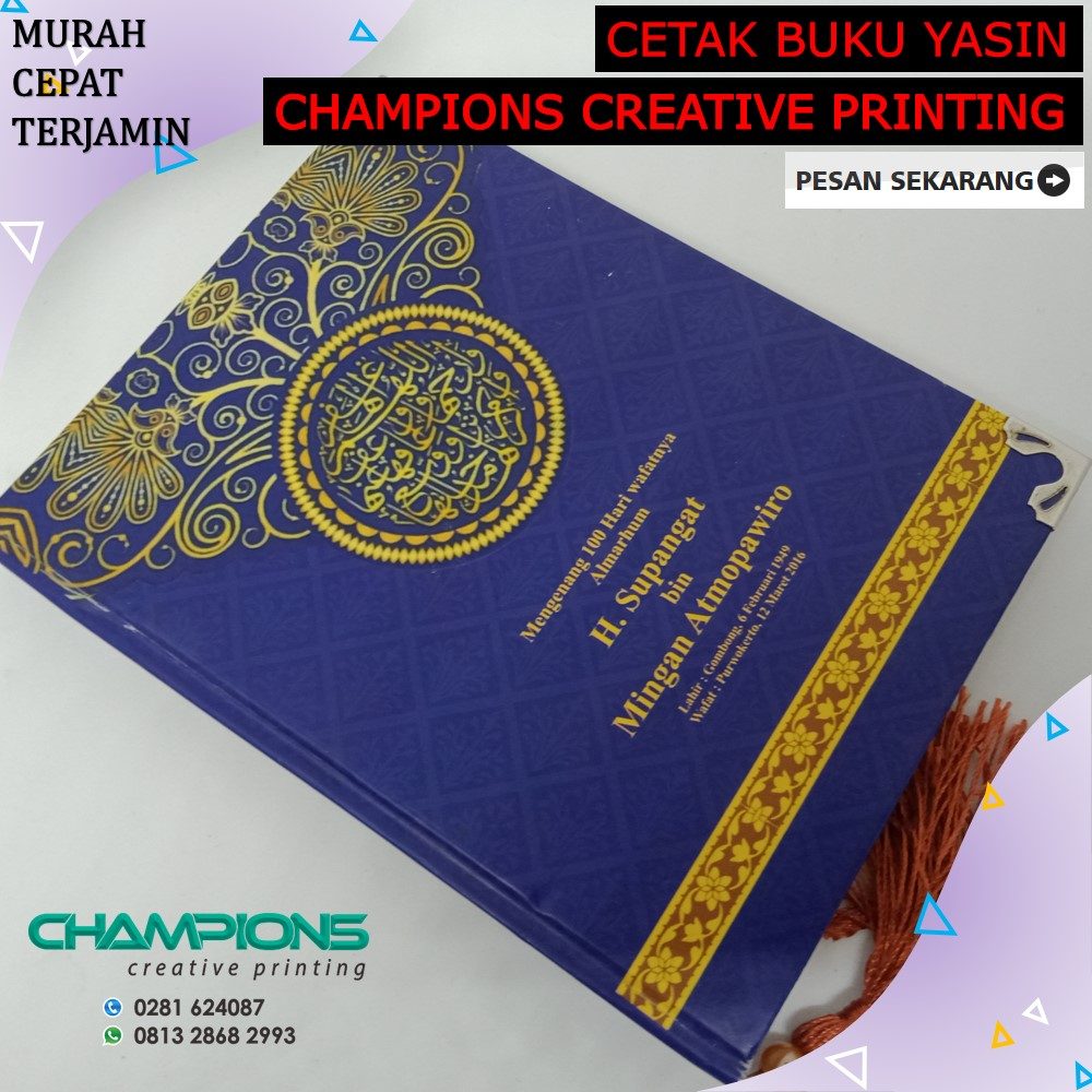 Cetak Buku Yasin Boyolali